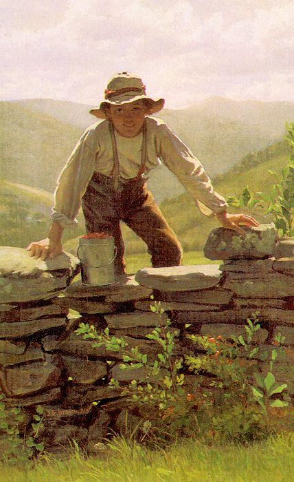 John George Brown The Berry Boy